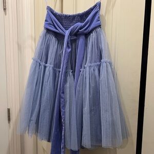 Free people tie back short dress